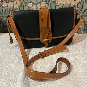 Dooney & Bourke Flap Leather Satchel